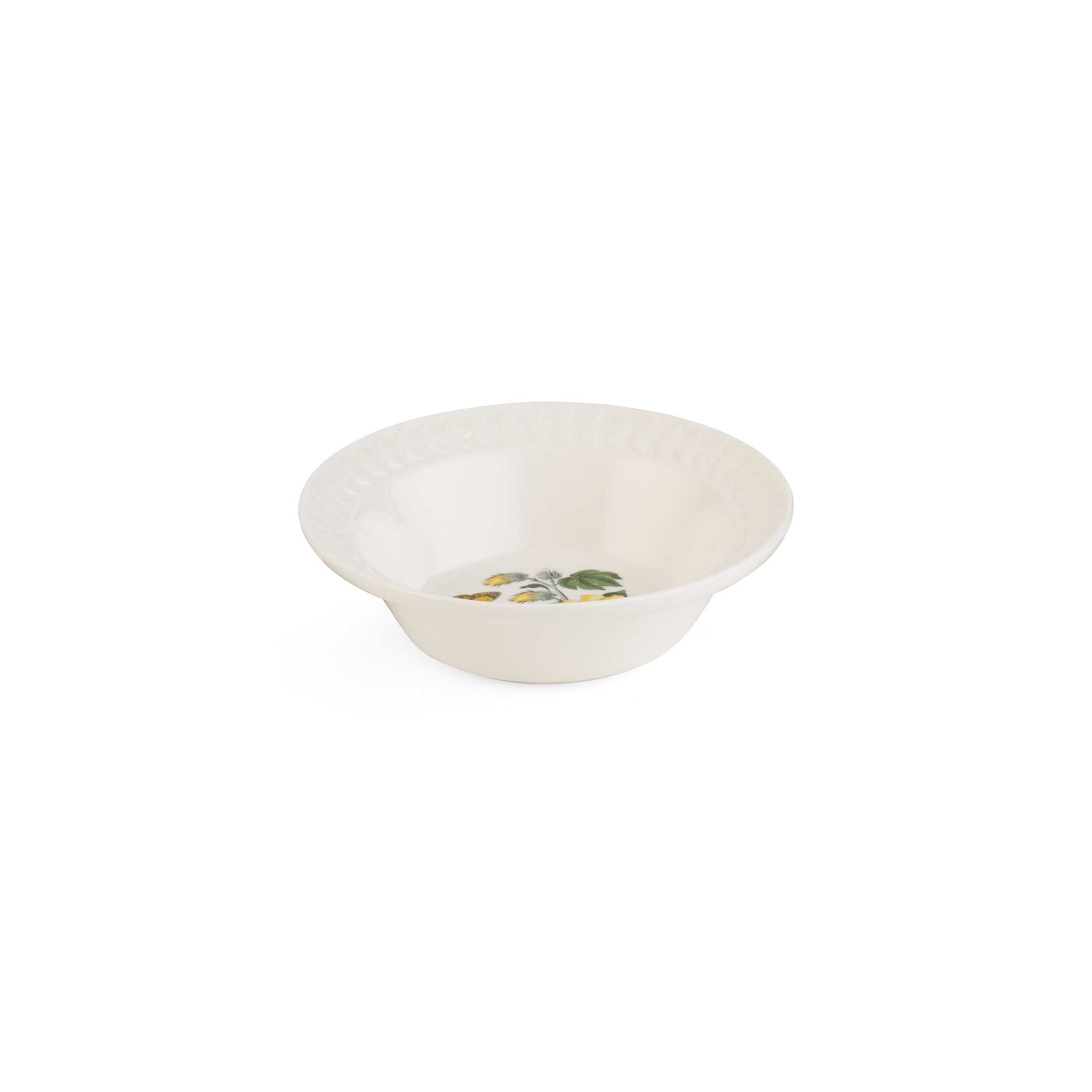 Botanic Garden Harmony Papilio Amber 6 Inch Cereal Bowl  (Cotton Flower) image number null